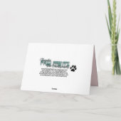 ヨークシャーテリア母 カード (裏面)