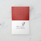 ヨークシャーテリア犬ペットの座りありがとう サンキューカード (内部)