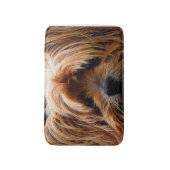 ヨークシャーテリア犬ペット睡眠の敷物または食糧マットの家の装飾 バスマット (正面縦)