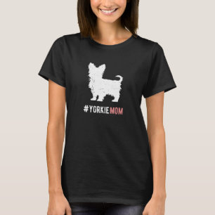 ヨークシャーテリア犬ママの贈り物のための女おもしろい性ヨークシャーTerr Tシャツ