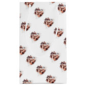 ヨークシャーテリア犬愛ヨークシャーテリアのヨークシャテリア スモールペーパーバッグ (裏面)