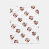 ヨークシャーテリア犬愛ヨークシャーテリアのヨークシャテリア フリースブランケット (正面)