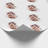 ヨークシャーテリア犬愛ヨークシャーテリアのヨークシャテリア ラッピングペーパー (角)