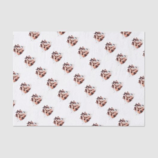 ヨークシャーテリア犬愛ヨークシャーテリアのヨークシャテリア 薄葉紙 (正面)