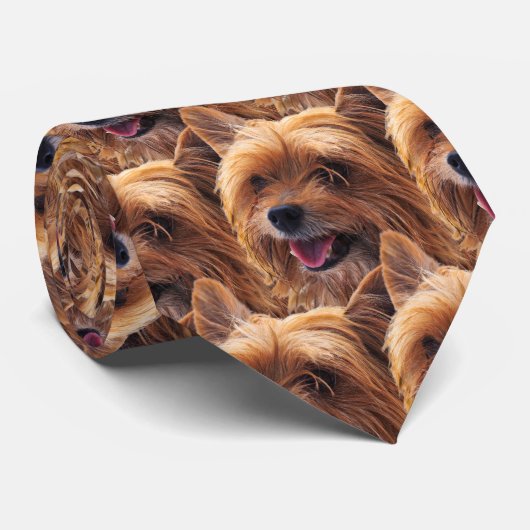 ヨークシャーテリア犬 ネクタイ (ロール)
