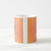 ヨークシャーテリア考えるのデザイン。 コーヒーマグカップ (中央)