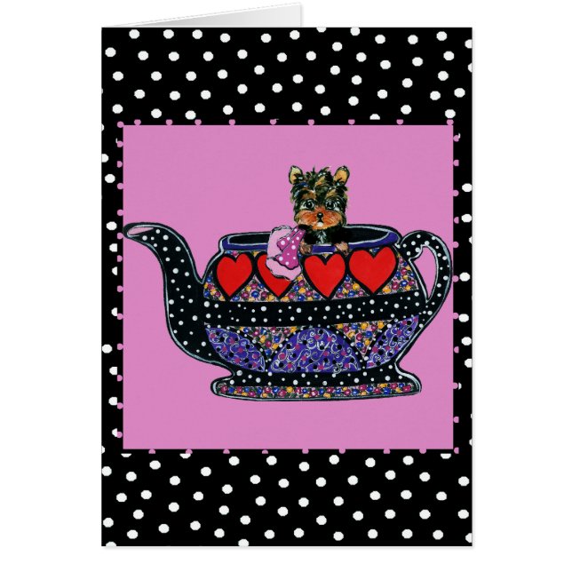 ヨークシャーテリア (正面)