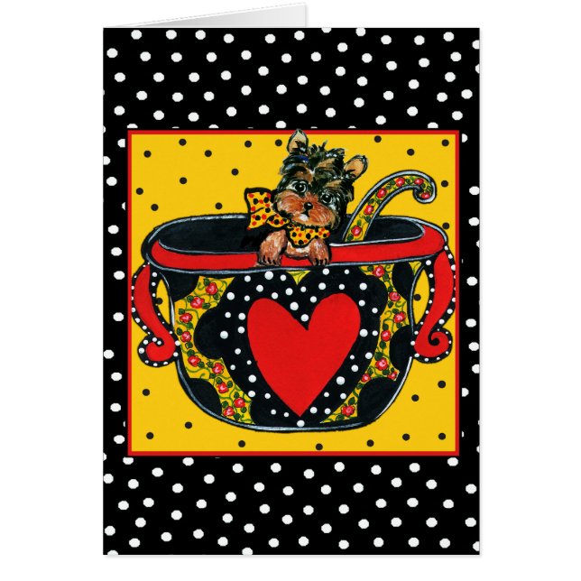 ヨークシャーテリア (正面)