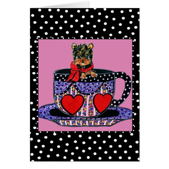 ヨークシャーテリア (正面)