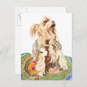 ヨークシャーテリア2012 ポストカード (正面/裏面)