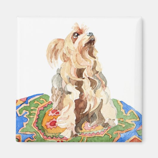 ヨークシャーテリア2012 マグネット (正面)