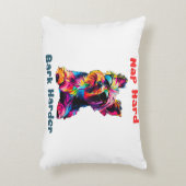 ヨークシャーテリア アクセントクッション (正面(垂直))