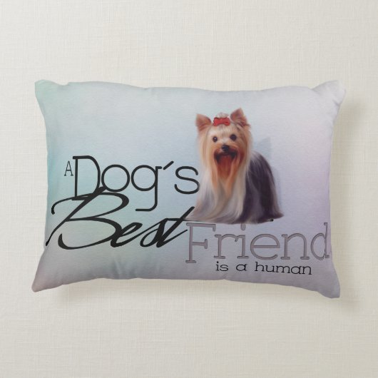 ヨークシャーテリア アクセントクッション (裏面)