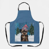 ヨークシャーテリア エプロン (正面)