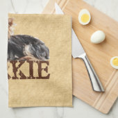 ヨークシャーテリア キッチンタオル (四つ折り)