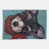 ヨークシャーテリア キッチンタオル (横)