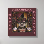 ヨークシャーテリア キャンバスプリント (正面)