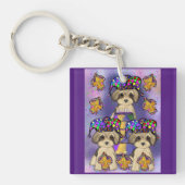 ヨークシャーテリア キーホルダー (正面)