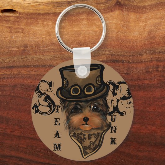 ヨークシャーテリア キーホルダー (正面)