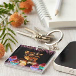 ヨークシャーテリア キーホルダー