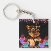 ヨークシャーテリア キーホルダー (正面)