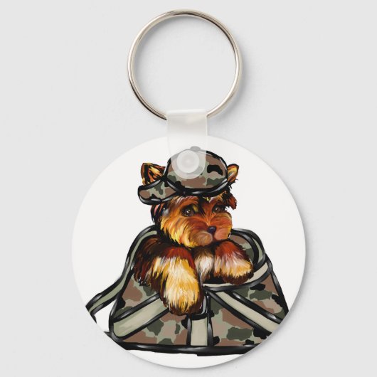 ヨークシャーテリア キーホルダー (正面)