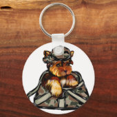 ヨークシャーテリア キーホルダー (正面)