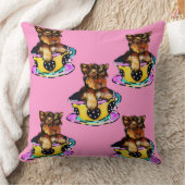 ヨークシャーテリア クッション (ブランケット)