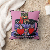 ヨークシャーテリア クッション (ブランケット)