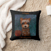 ヨークシャーテリア クッション (ブランケット)