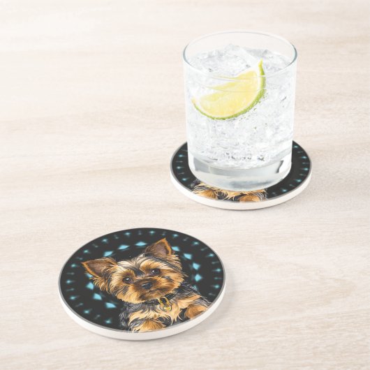 ヨークシャーテリア コースター (側面)