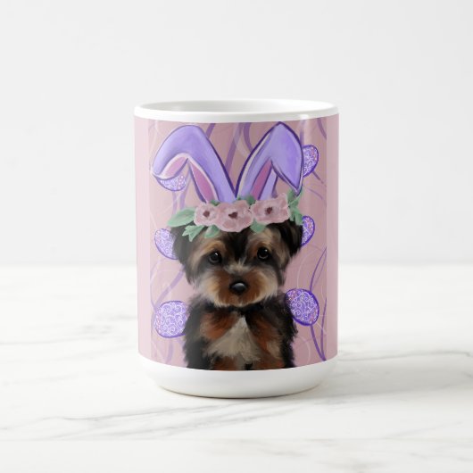 ヨークシャーテリア コーヒーマグカップ (中央)