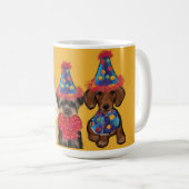 ヨークシャーテリア コーヒーマグカップ (正面右)