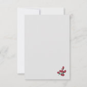 ヨークシャーテリア サンキューカード (裏面)