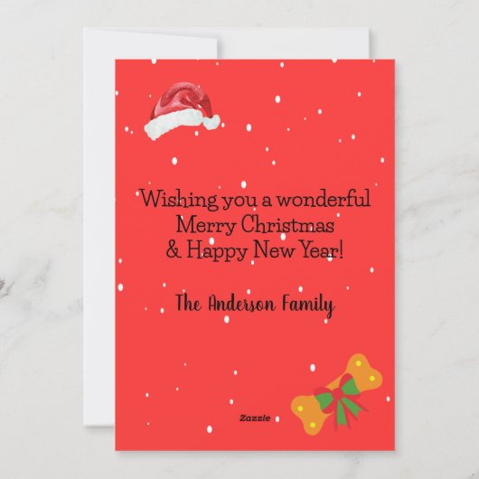 ヨークシャーテリア シーズンカード (裏面)