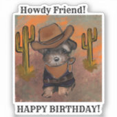 ヨークシャーテリア シール (正面)