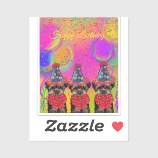 ヨークシャーテリア シール (シート)