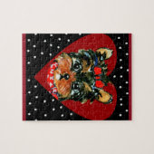 ヨークシャーテリア ジグソーパズル (横)