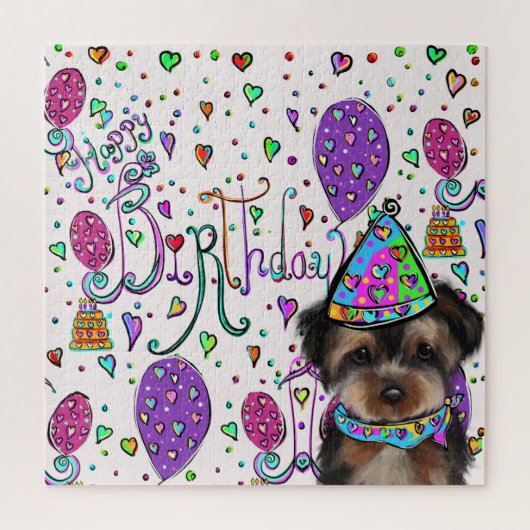 ヨークシャーテリア ジグソーパズル (縦)