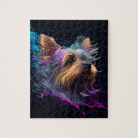 ヨークシャーテリア ジグソーパズル (縦)