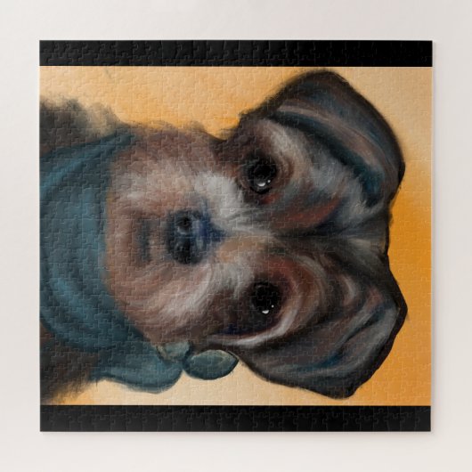 ヨークシャーテリア ジグソーパズル (横)