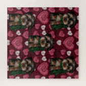 ヨークシャーテリア ジグソーパズル (横)