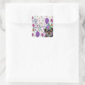 ヨークシャーテリア スクエアシール (バッグ)