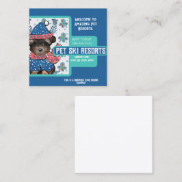 ヨークシャーテリア スクエア名刺