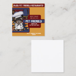 ヨークシャーテリア スクエア名刺