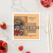 ヨークシャーテリア スタンダードカクテルナプキン (インサイチュ)