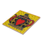 ヨークシャーテリア タイル (側面)