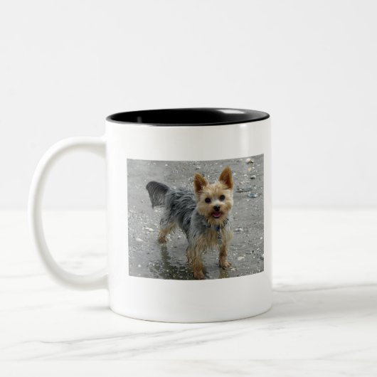 ヨークシャーテリア ツートーンマグカップ (左)