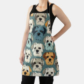 ヨークシャーテリア パターン エプロン (インサイチュ)