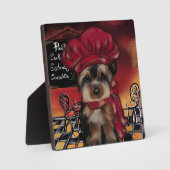 ヨークシャーテリア フォトプラーク (正面)